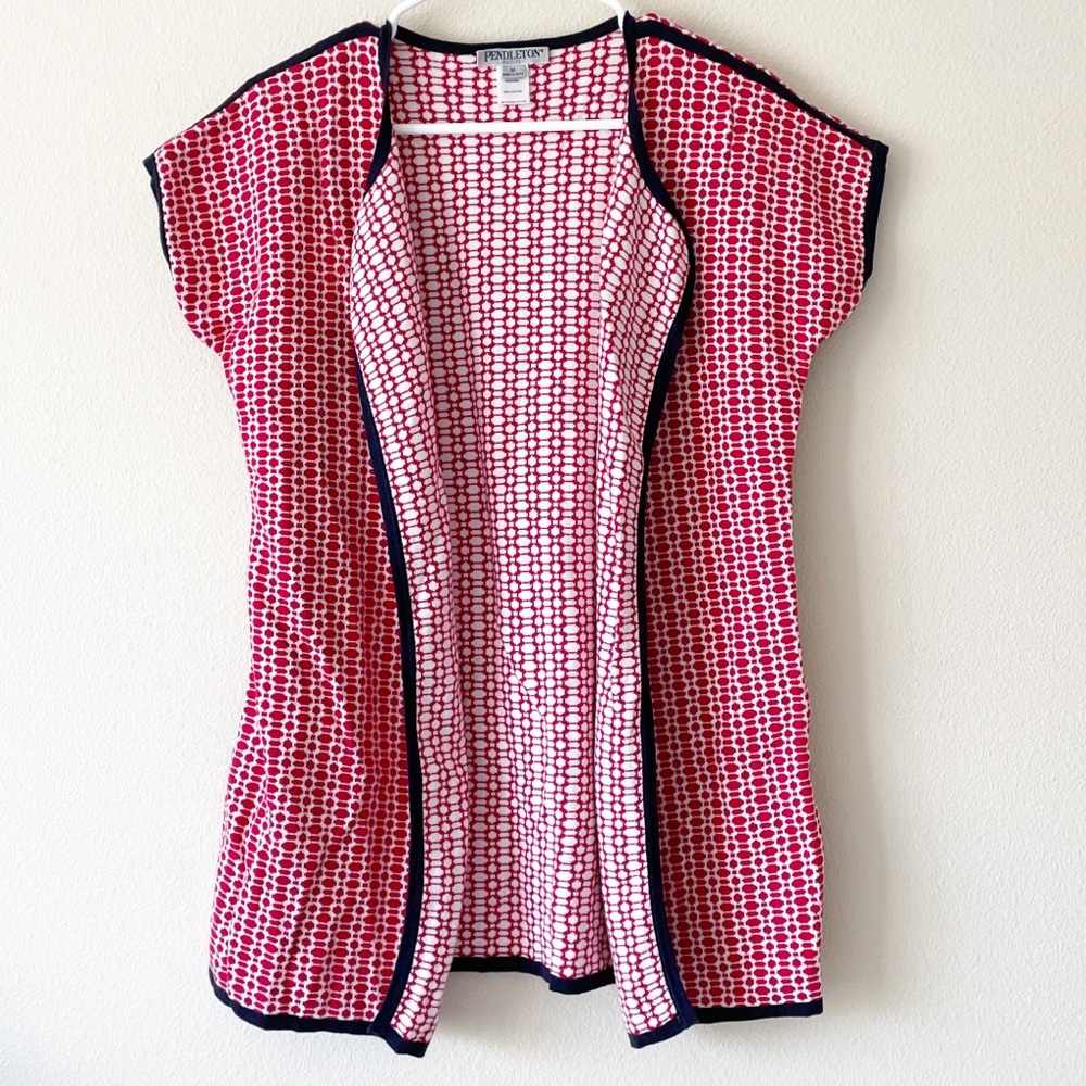 Pendleton Cotton Open Cardigan - image 3